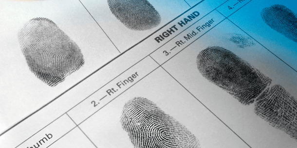 Fingerprints in ink; SF-86 guide for truck drivers; Anderson Trucking Service; DOD trucking