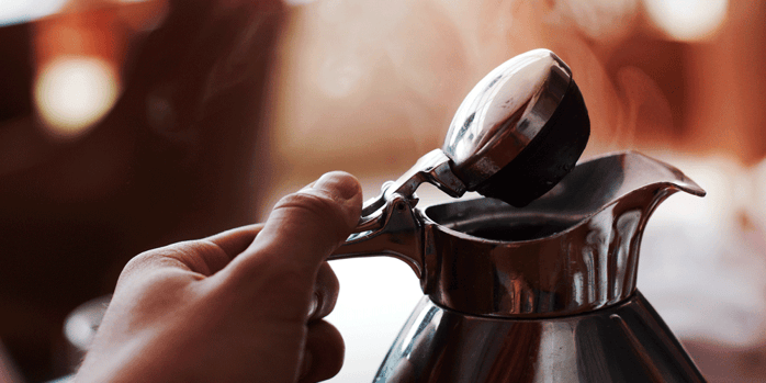 Coffee pot, Anderson Trucking Service, ATS