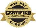 ATS is a Top Pay Certified Carrier Logo